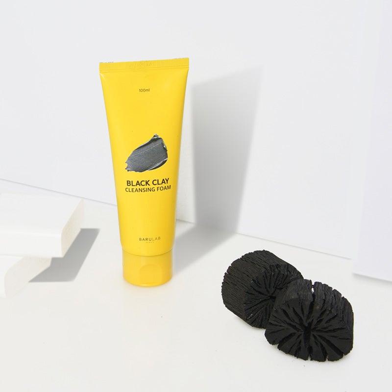 [Barulab] BLACK CLAY CLEANSING FOAM 100ml - KBeauti