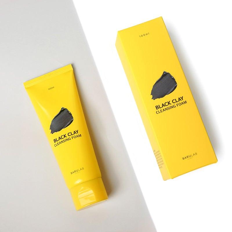 [Barulab] BLACK CLAY CLEANSING FOAM 100ml - KBeauti