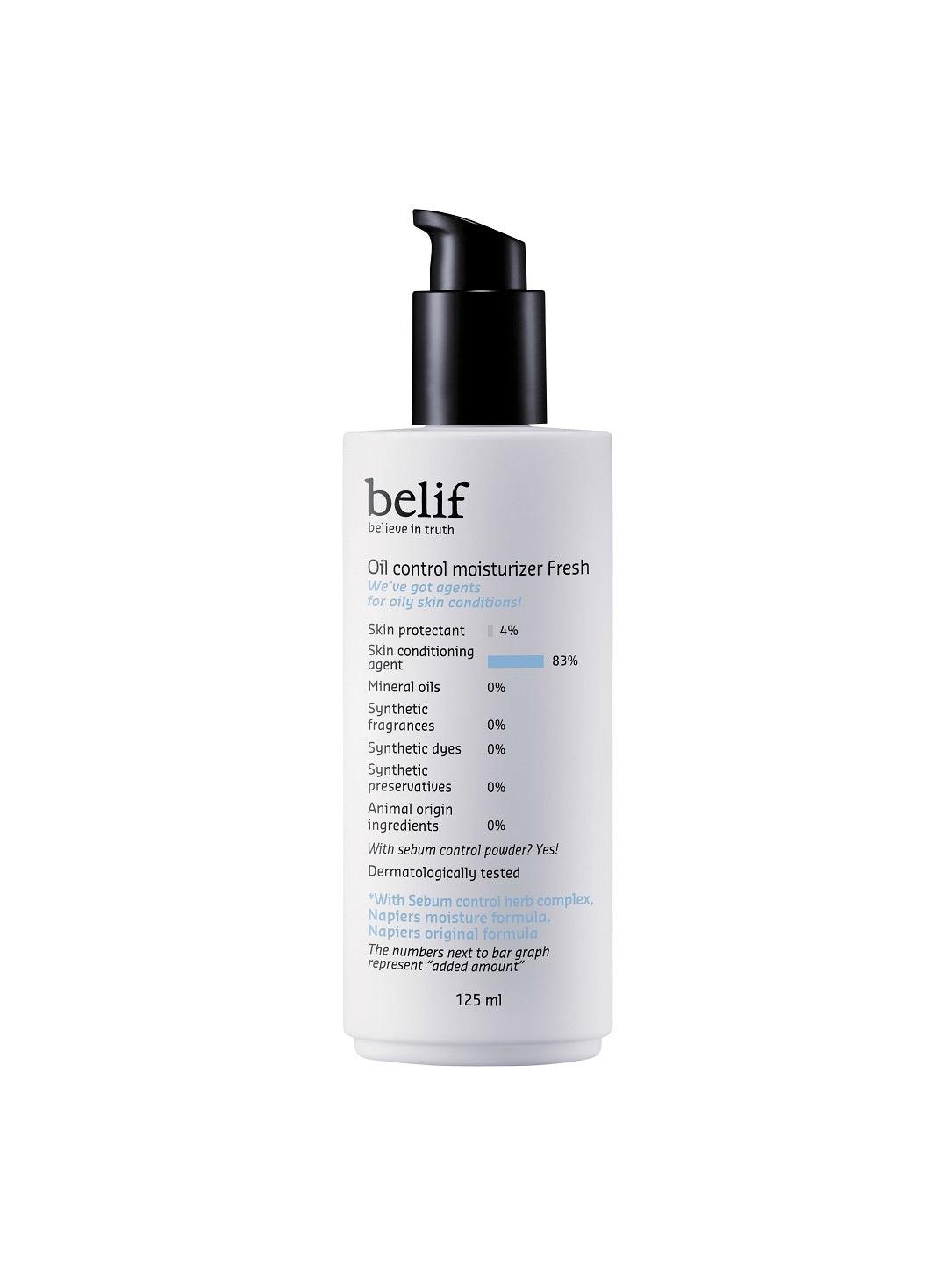 [Belif] Oil control moisturizer fresh 125 ml - KBeauti