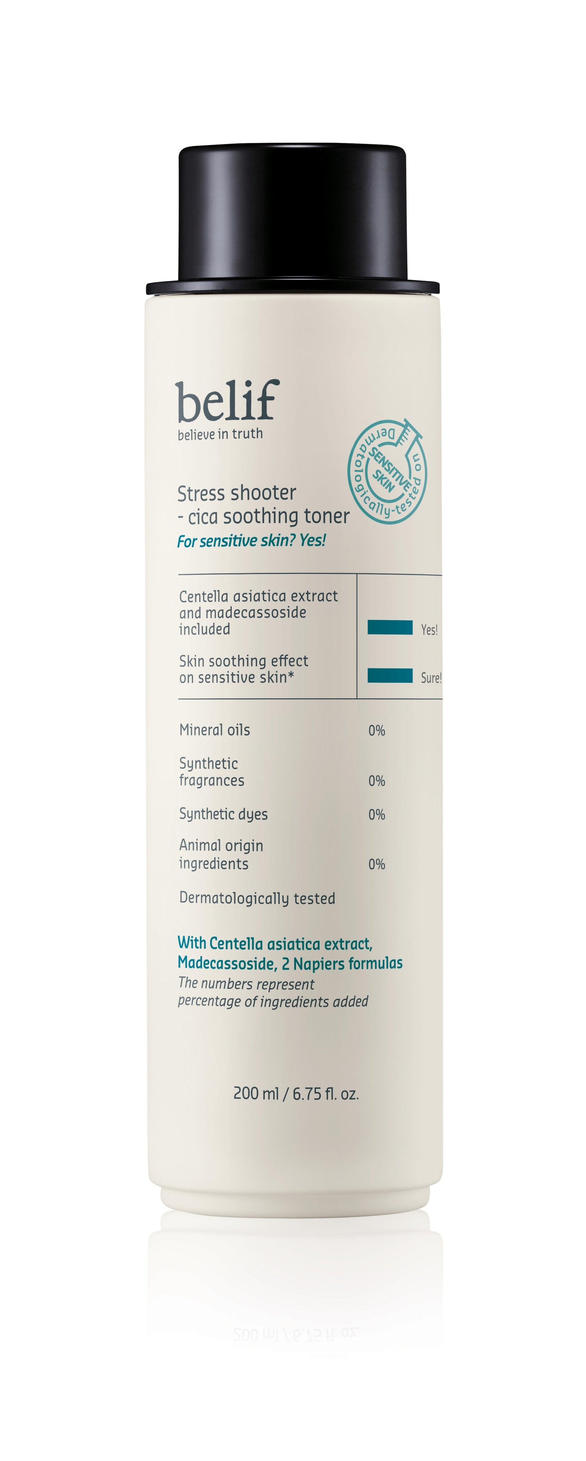 [Belif] Stress shooter - cica soothing toner 200 ml - KBeauti