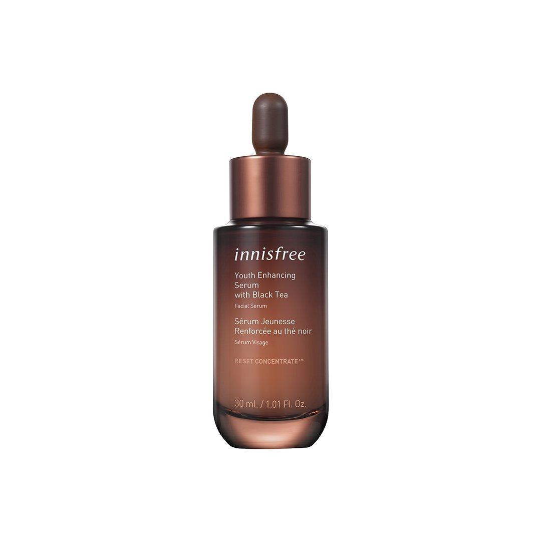 Innisfree Youth Enhancing Ampoule - with Black Tea 30ml - KBeauti