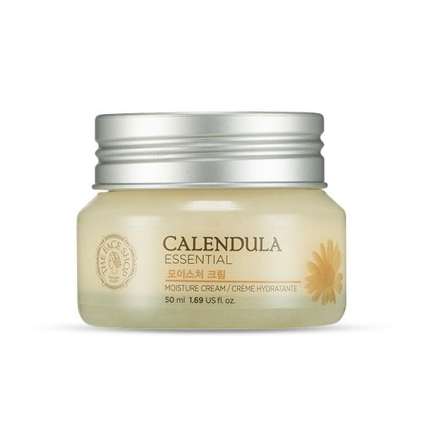 THE FACE SHOP CALENDULA ESSENTIAL MOISTURE CREAM 50ml - KBeauti