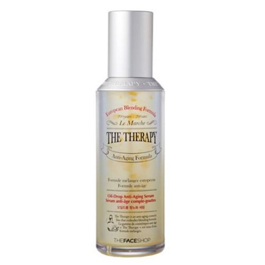 THE FACE SHOP THE THERAPY OIL-DROP ANTI-AGING SERUM 45ml - KBeauti