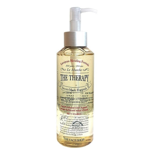 THE FACE SHOP the therapy Serum Infused Oil Cleanser 225ml - KBeauti